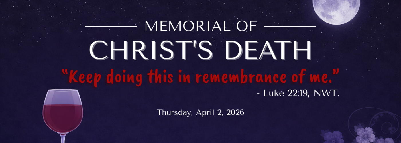 2026 04 02 - JW Christ's Death